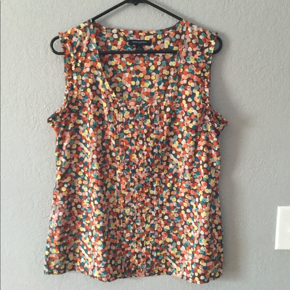 Banana Republic Tops - Multi-colored sleeveless blouse